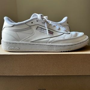 Reebok Club C , White, Size 8